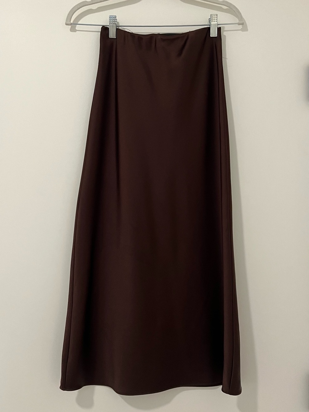 Mango Chocolate Brown Maxi Skirt